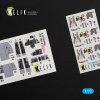 KELIK K72032 F-4EJ KAI PHANTOM II INTERIOR 3D DECALS FOR HASEGAWA KIT 1/72